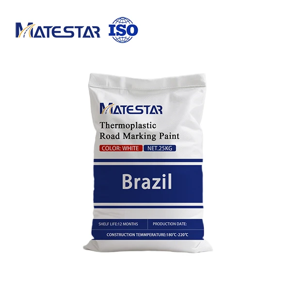 Termoplastična boja za označavanje cesta za Brazil